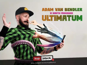 Wałbrzych Wydarzenie Stand-up Adam Van Bendler z nowym programem "Ultimatum"