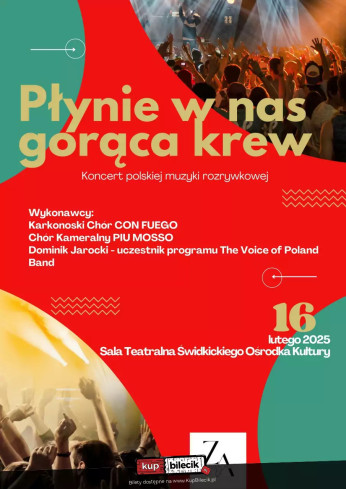 Świdnica Wydarzenie Koncert Płynie w nas gorąca krew