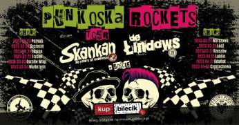 Wałbrzych Wydarzenie Koncert SKANKAN vs. DE ŁINDOWS - PunkoSka Rockets Tour 2023