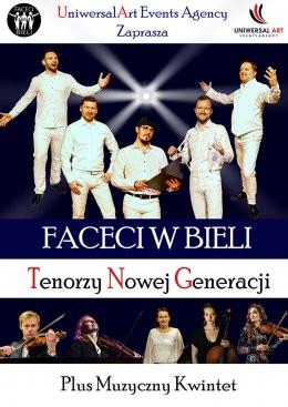 Strzegom Wydarzenie Koncert Trzech Tenorów FACECI W BIELI - koncert pieśni neapolitańskich z wybuchową dawką humoru
